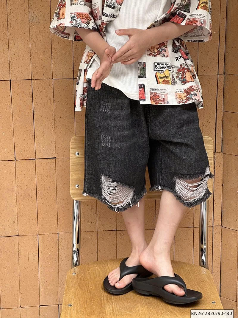 QUẦN SHORT JEAN RÁCH