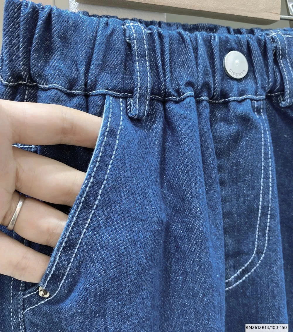 QUẦN JEAN CHỈ NỔI KACADY