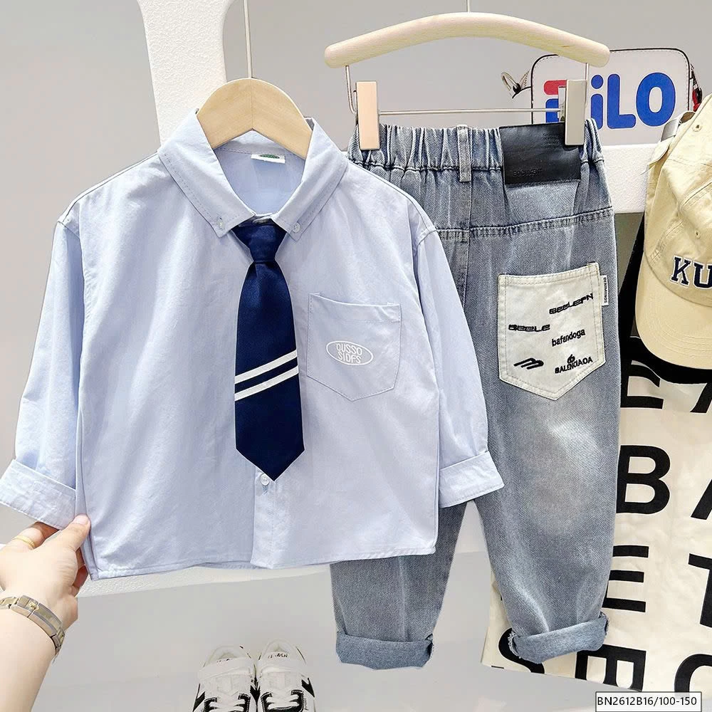 ÁO SƠ MI TRƠN MÀU KEM CAVAT KACADY