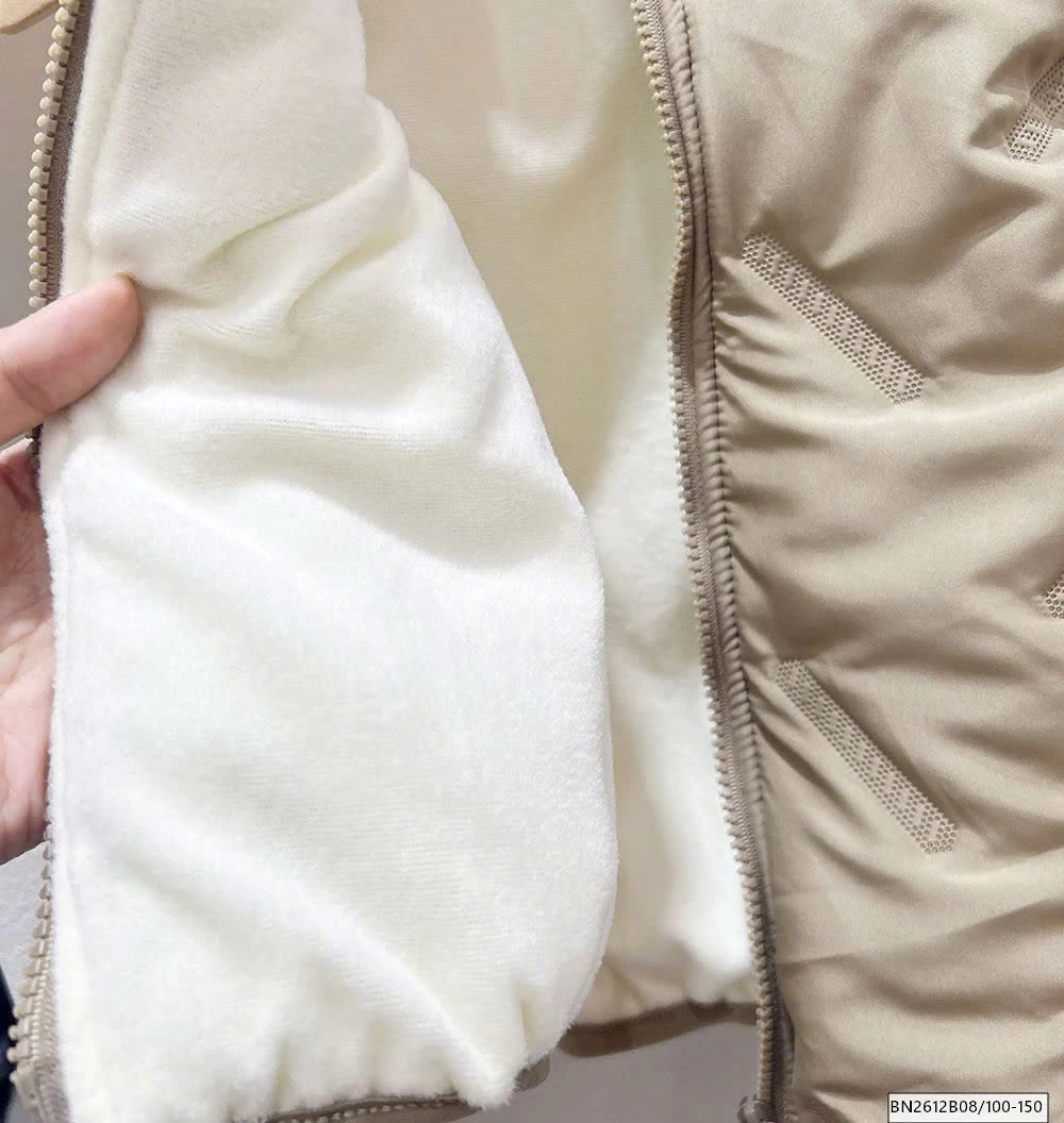 ÁO GILE PHAO TRƠN MÀU LÓT LÔNG KACADY