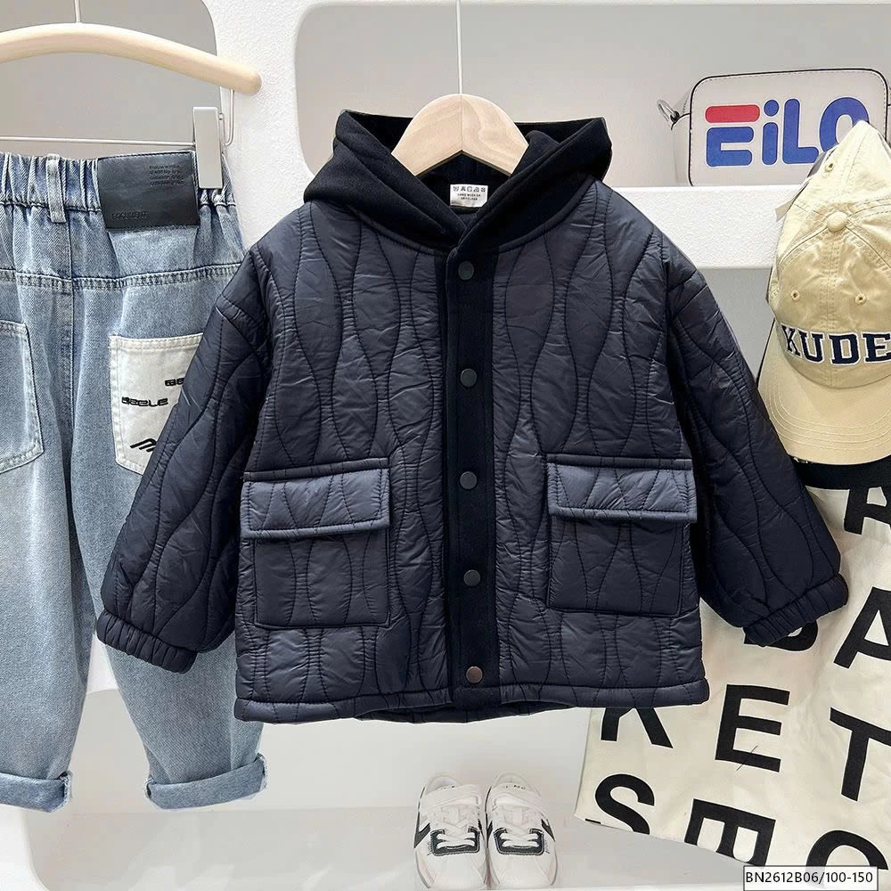 ÁO KHOÁC PHAO DÀY LIỀN MŨ  KACADY