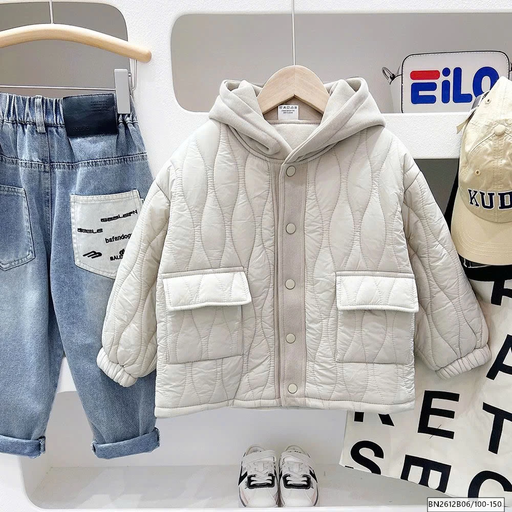 ÁO KHOÁC PHAO DÀY LIỀN MŨ  KACADY