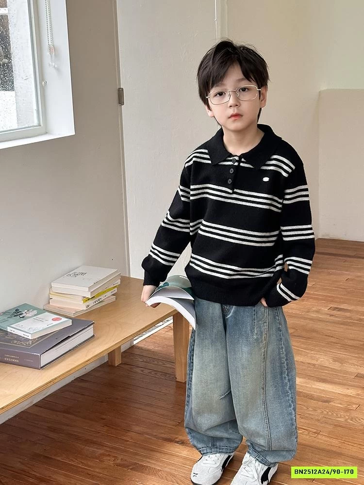 JEANS BAGGY BẠC GOOIS GÂN TRƯỚC 25G116 AMBB