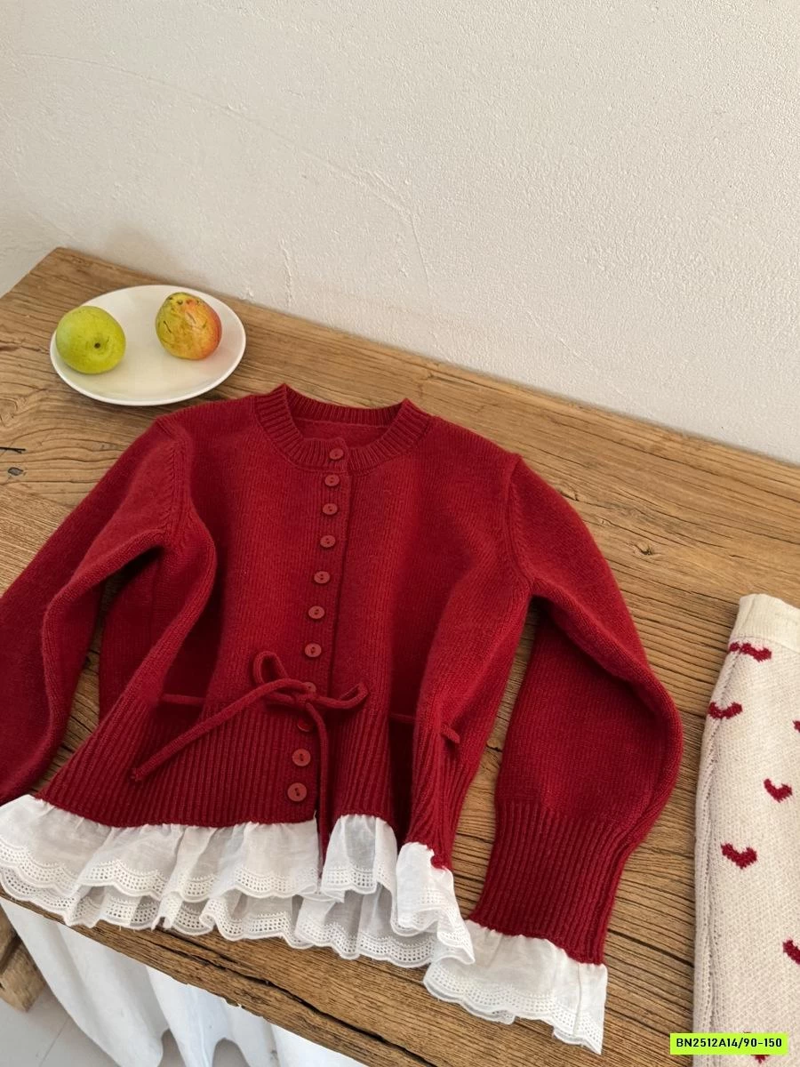 SÉT VÁY LEN DÁNG DÀI TRÁI TIM