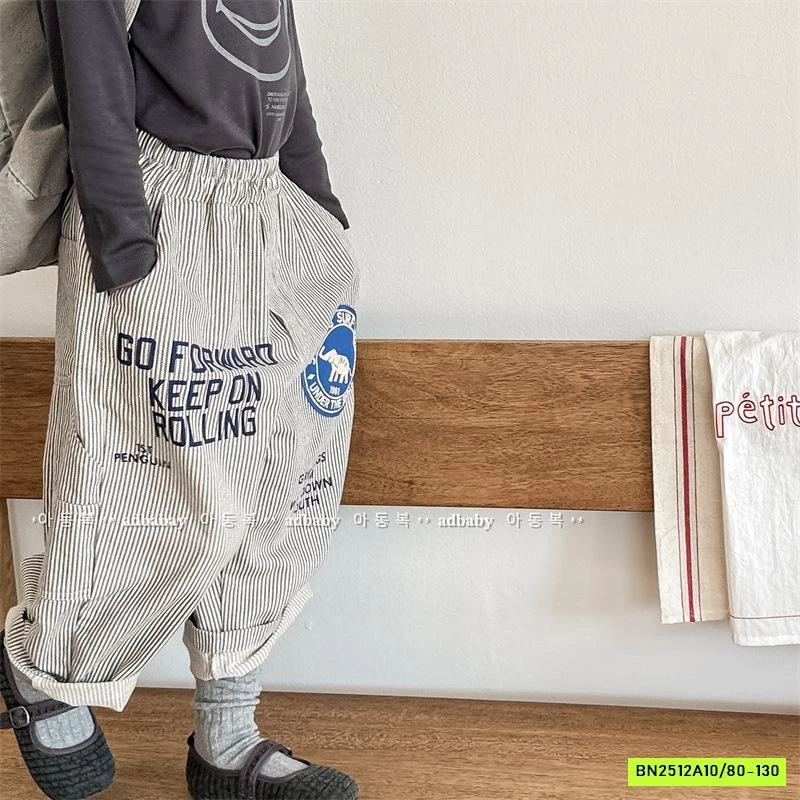 BAGGY THÔ MỀM SỌC ADBABY