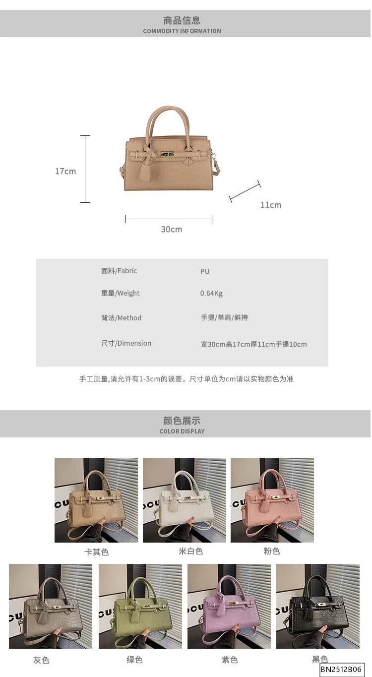 TÚI DA PU THỜI TRANG DẬP VÂN CÁ SẤU