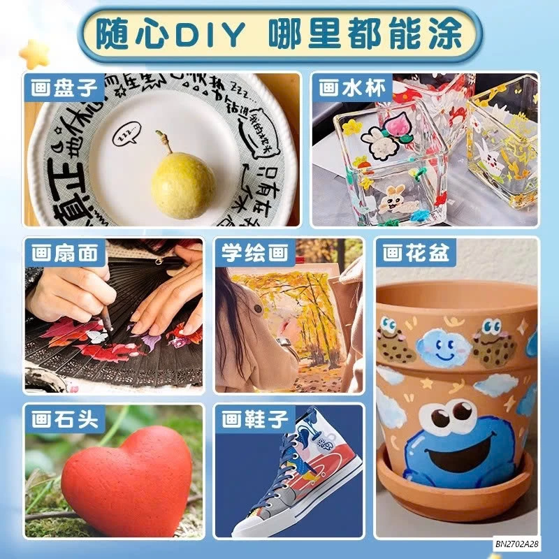 MÀU ACRYLICK MAKER 2 ĐẦU