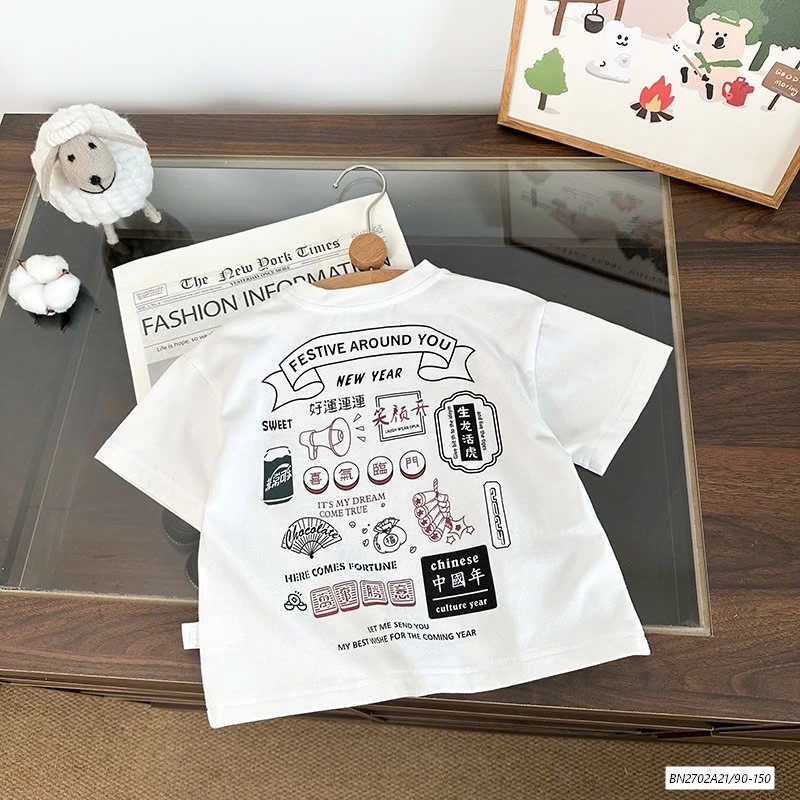 ÁO THUN IN HÌNH LƯNG