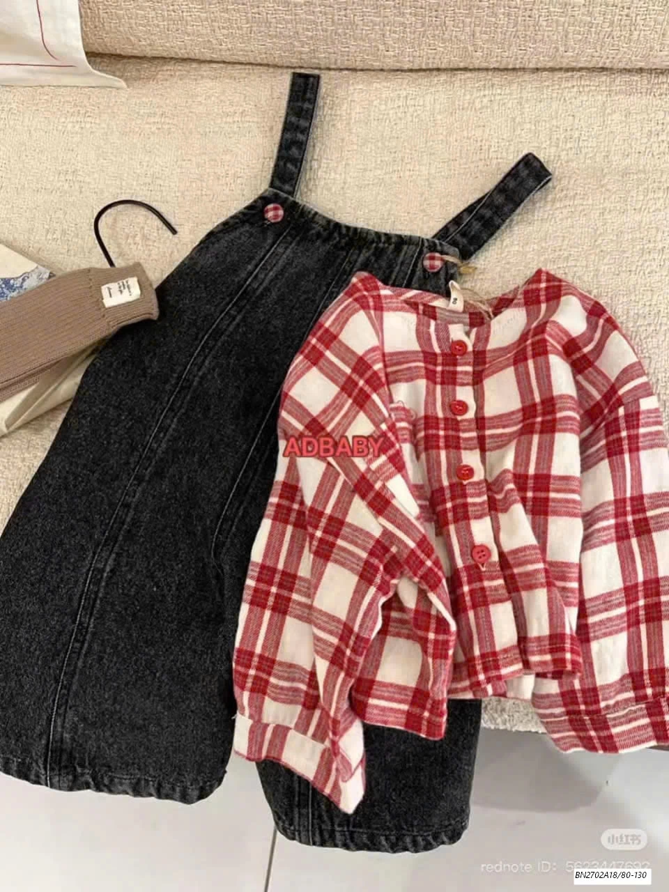 SƠ MI CARO CỔ TRÒN ADBABY