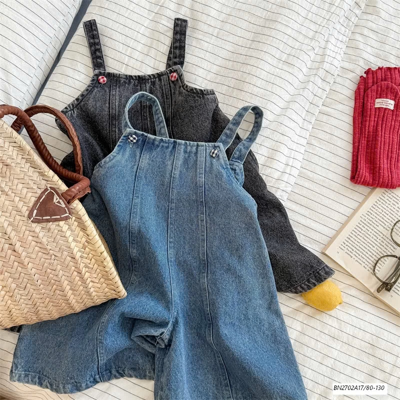 YẾM JEANS ỐNG RỘNG ADBABY