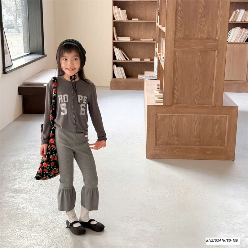 LEGGING GÂN LỠ ỐNG LOE ADBABY