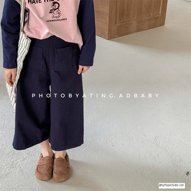 QUẦN THÔ ỐNG RỘNG ADBABY