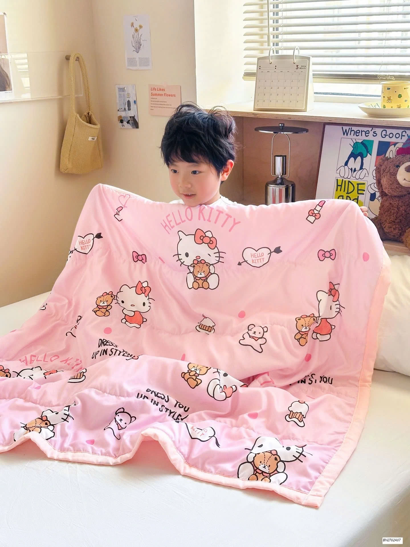 CHĂN ĐIỀU HÒA HOẠT HÌNH CHO BÉ