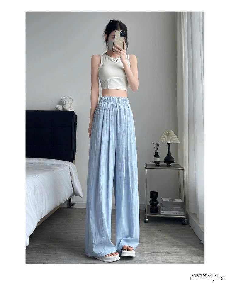 QUẦN ỐNG RỘNG TENCEL MỚI