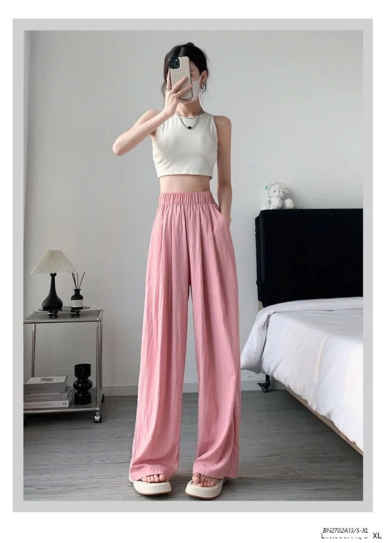 QUẦN ỐNG RỘNG TENCEL MỚI