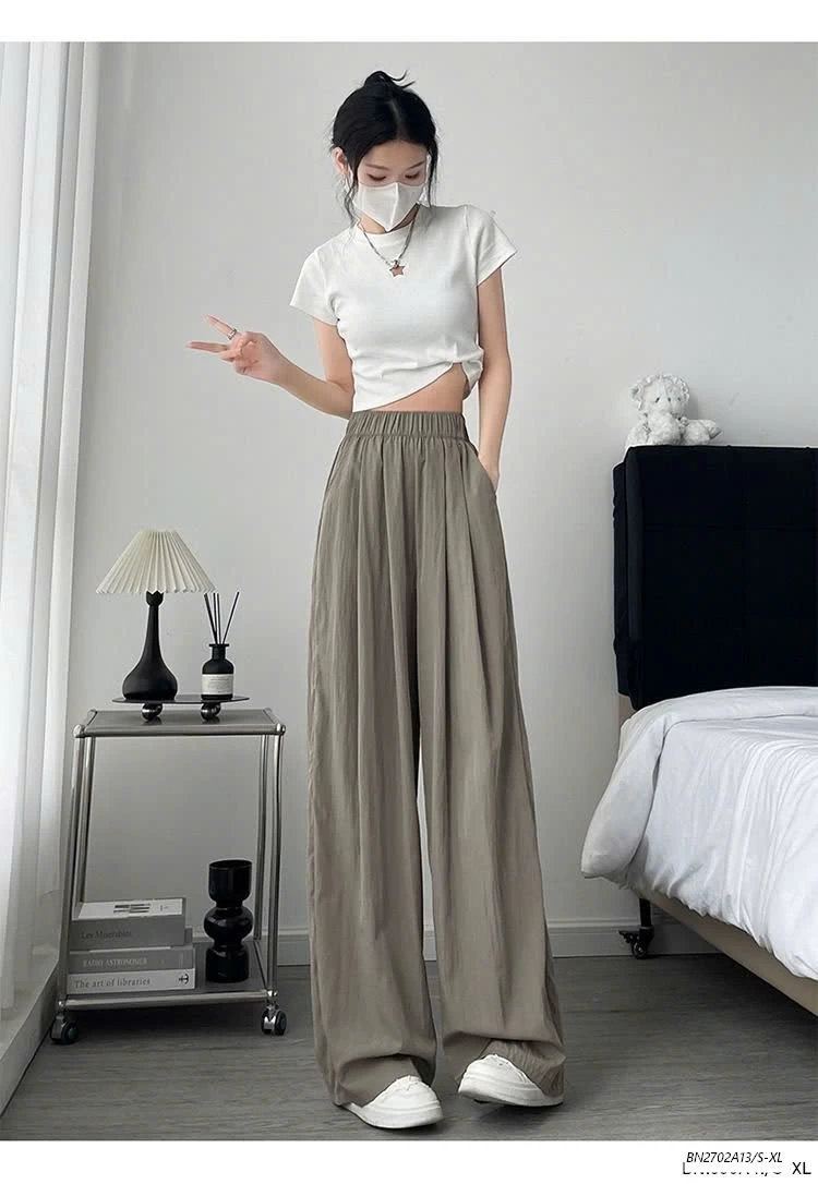 QUẦN ỐNG RỘNG TENCEL MỚI