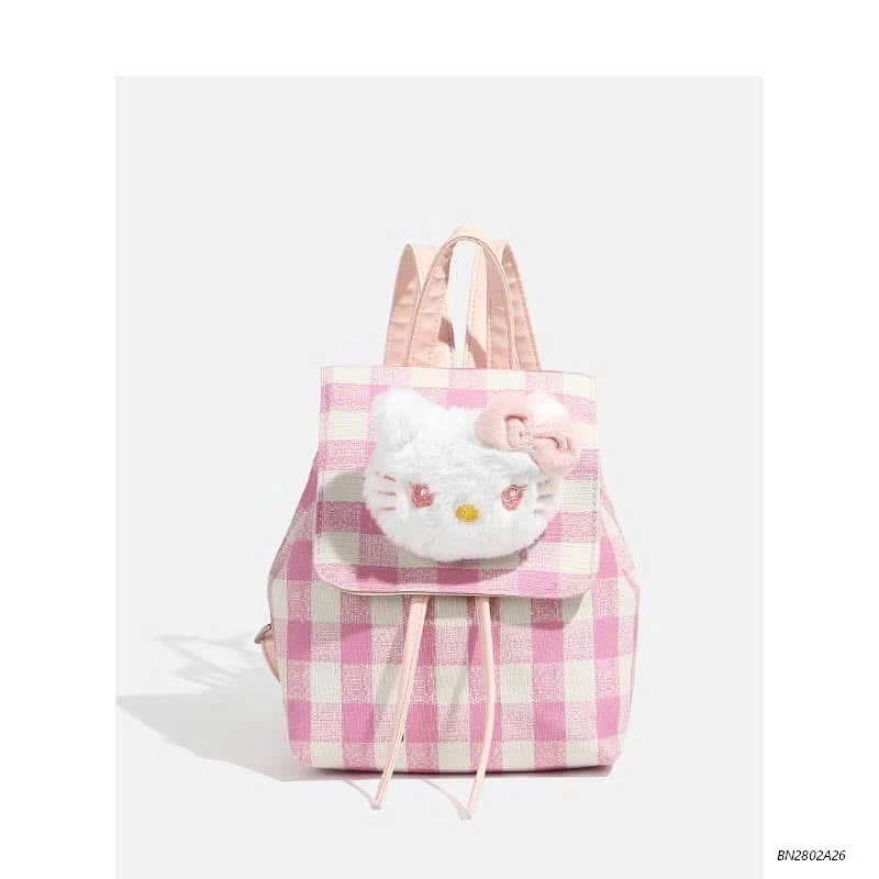 BALO CARO HỒNG KITTY