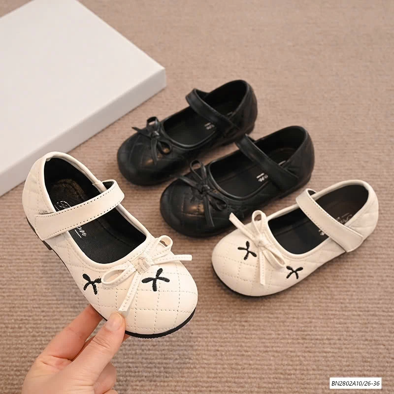 GIÀY BÚP BÊ TRẦN TRÁM THÊU NƠ