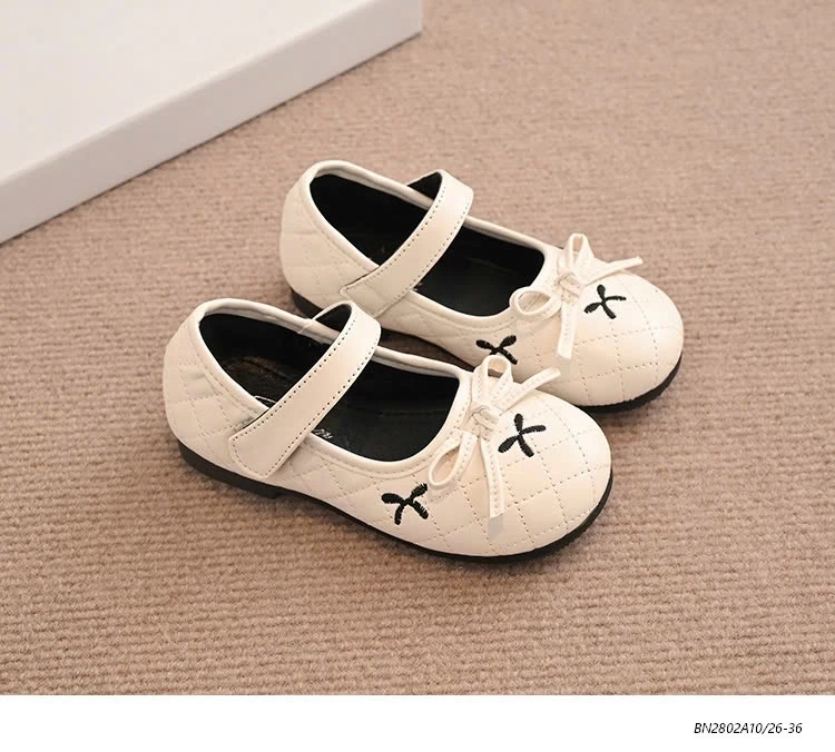 GIÀY BÚP BÊ TRẦN TRÁM THÊU NƠ