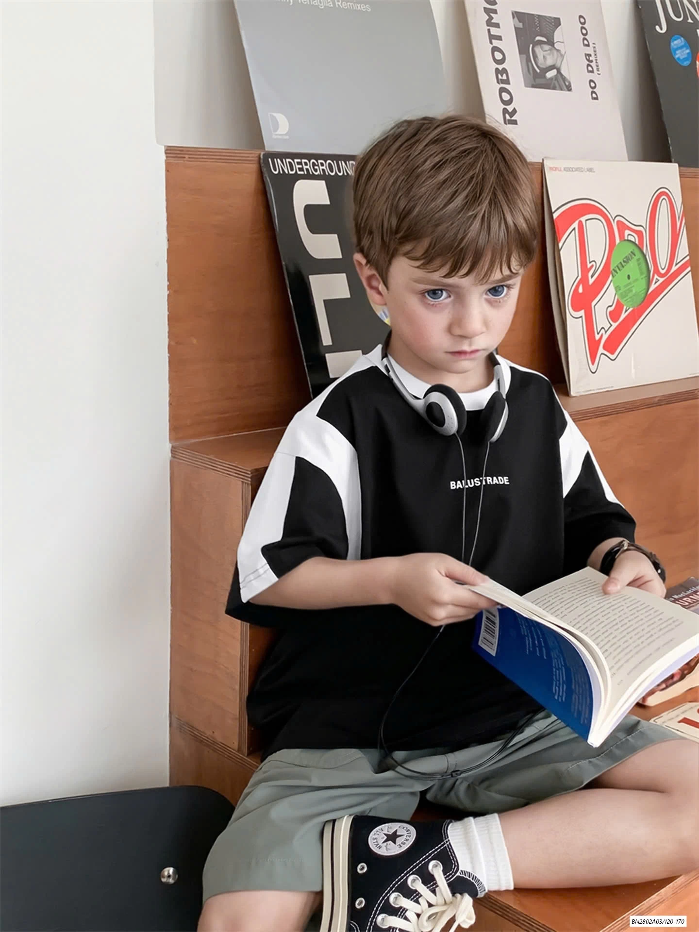 ÁO THUN BASIC PHỐI MÀU TAY