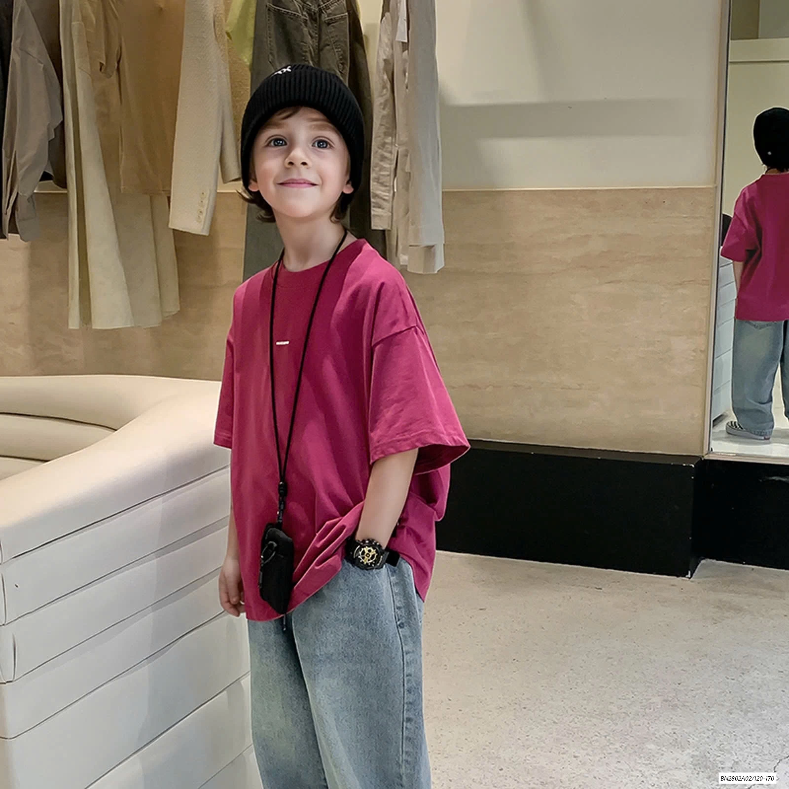 ÁO THUN CỔ TRÒN TRƠN BASIC