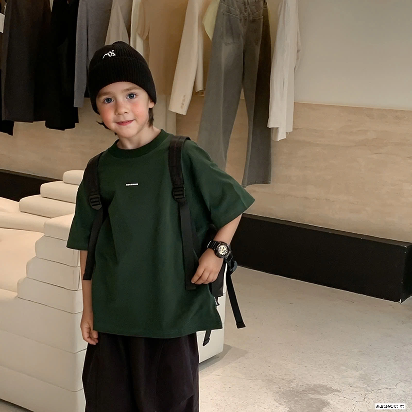 ÁO THUN CỔ TRÒN TRƠN BASIC