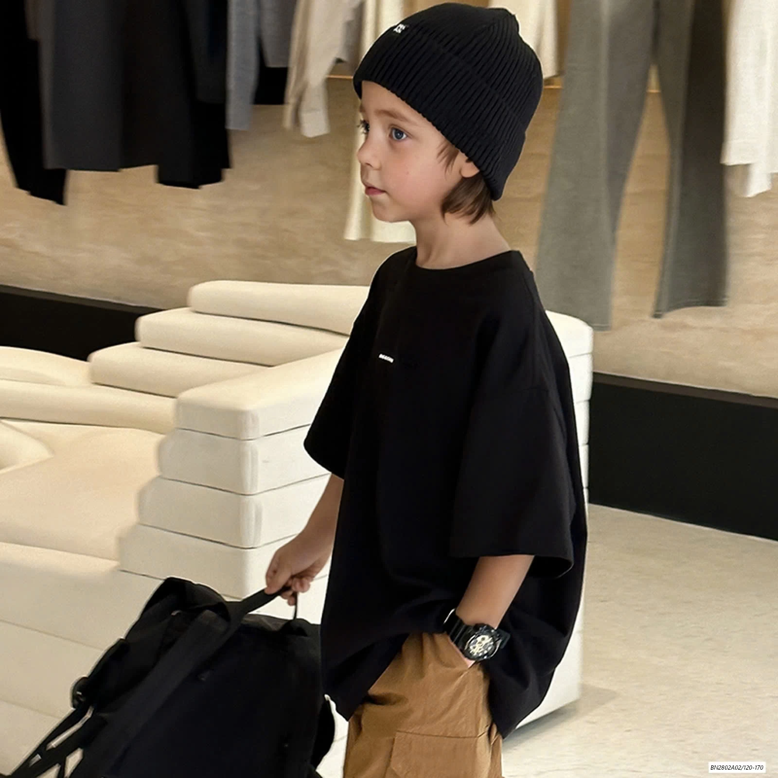 ÁO THUN CỔ TRÒN TRƠN BASIC