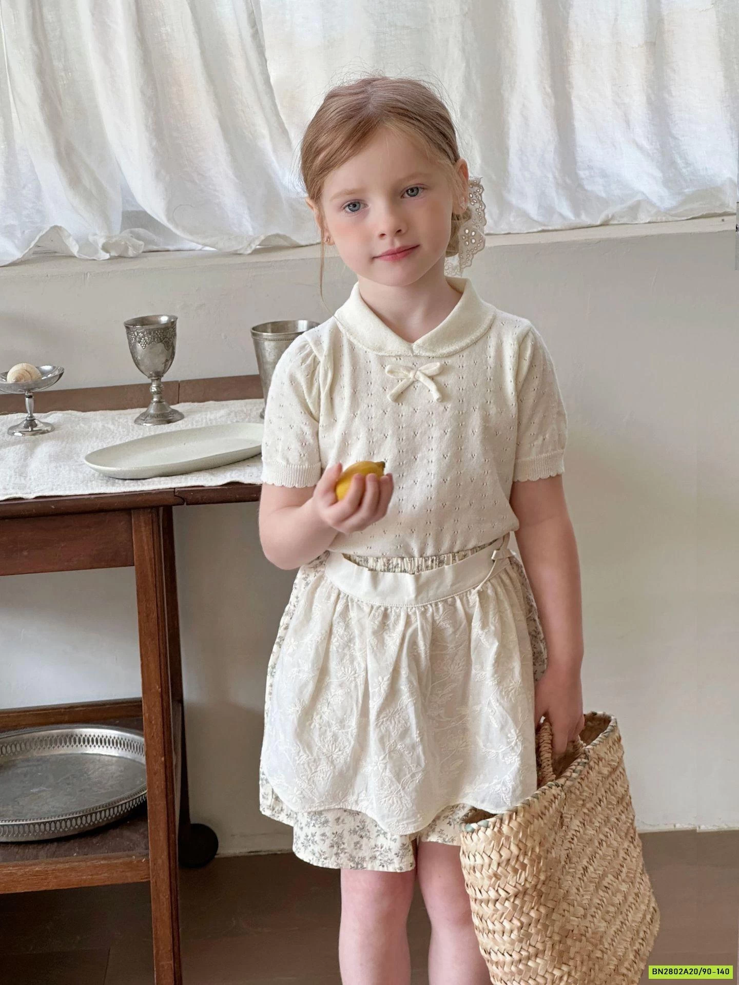 QUẦN VÁY HOA NHÍ VINTAGE