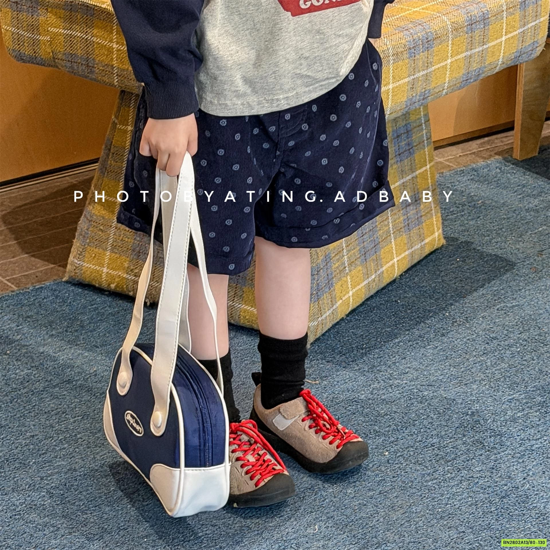 SHORT NHUNG HOA NHÍ 7077 ADBABY