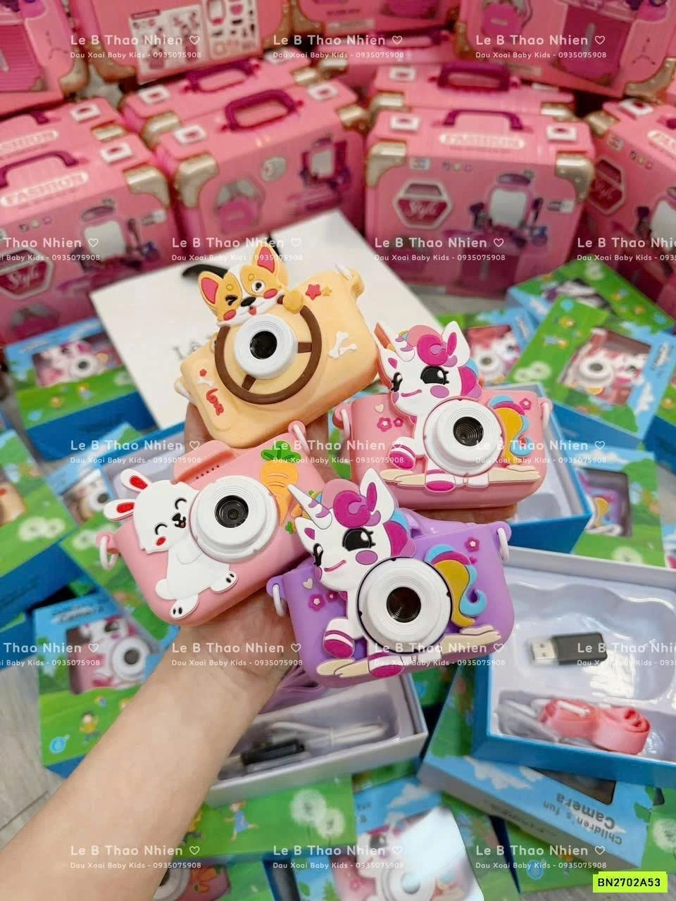 MÁY ẢNH MINI KÈM THẺ NHỚ