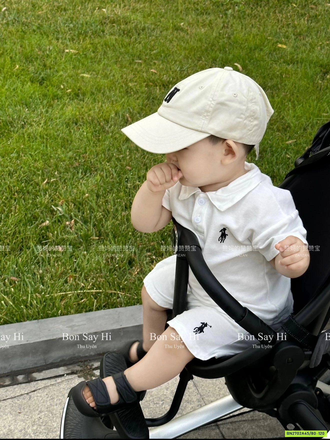 SÉT POLO TRẮNG THÊU NGỰA