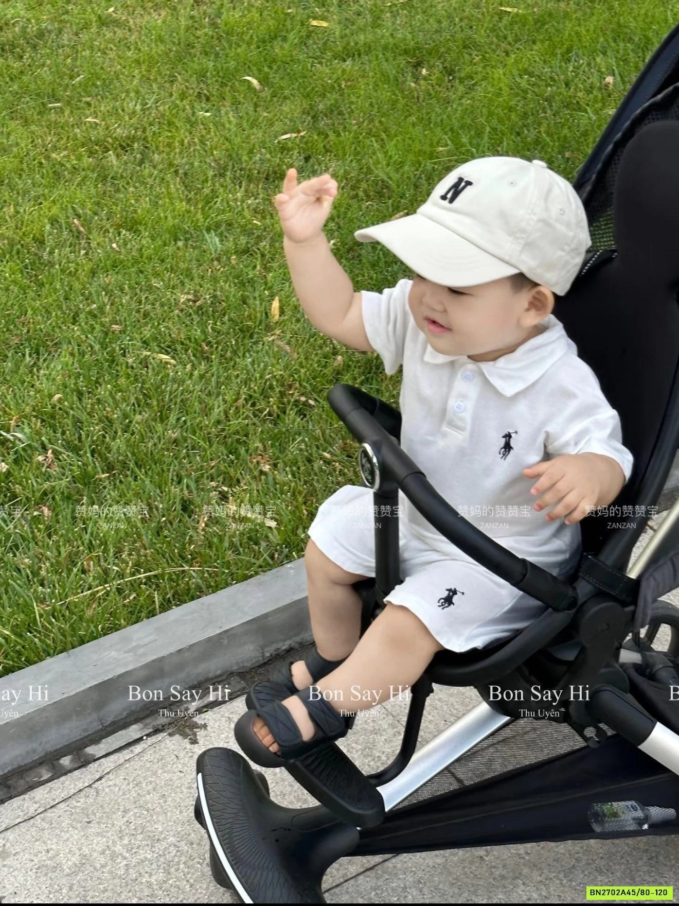 SÉT POLO TRẮNG THÊU NGỰA