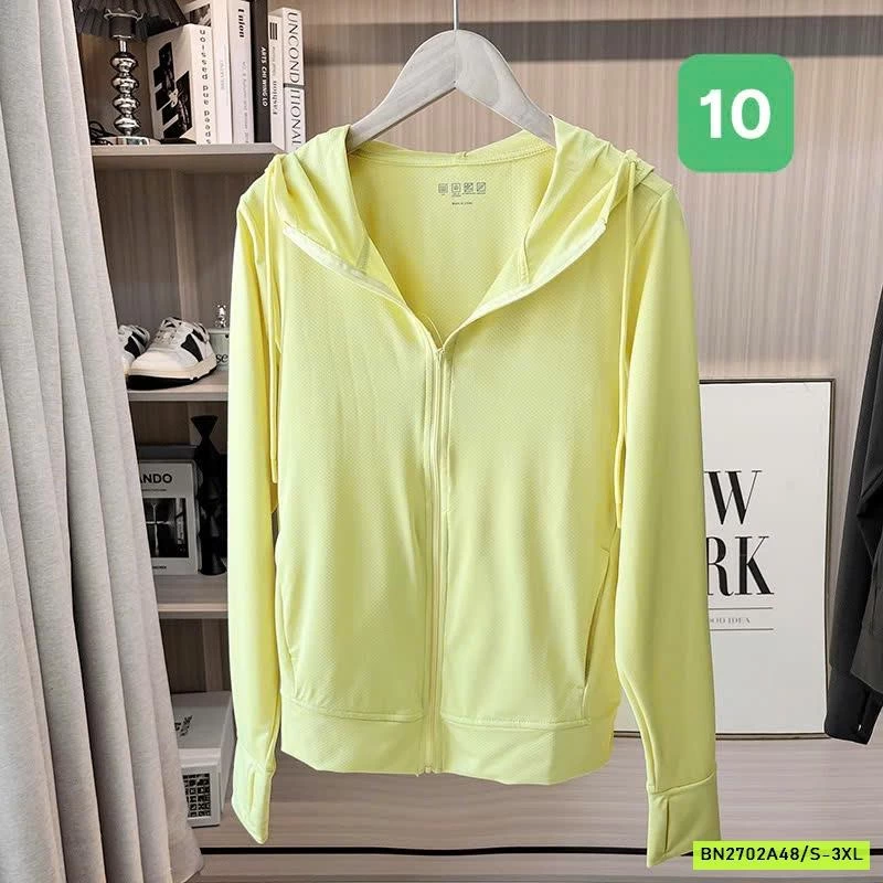 ÁO CHỐNG NẮNG TRƠN MÀU