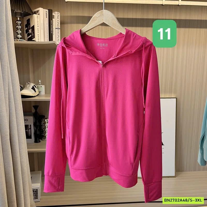 ÁO CHỐNG NẮNG TRƠN MÀU