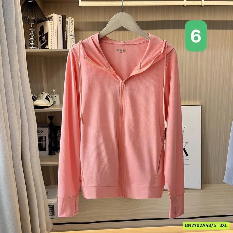 ÁO CHỐNG NẮNG TRƠN MÀU