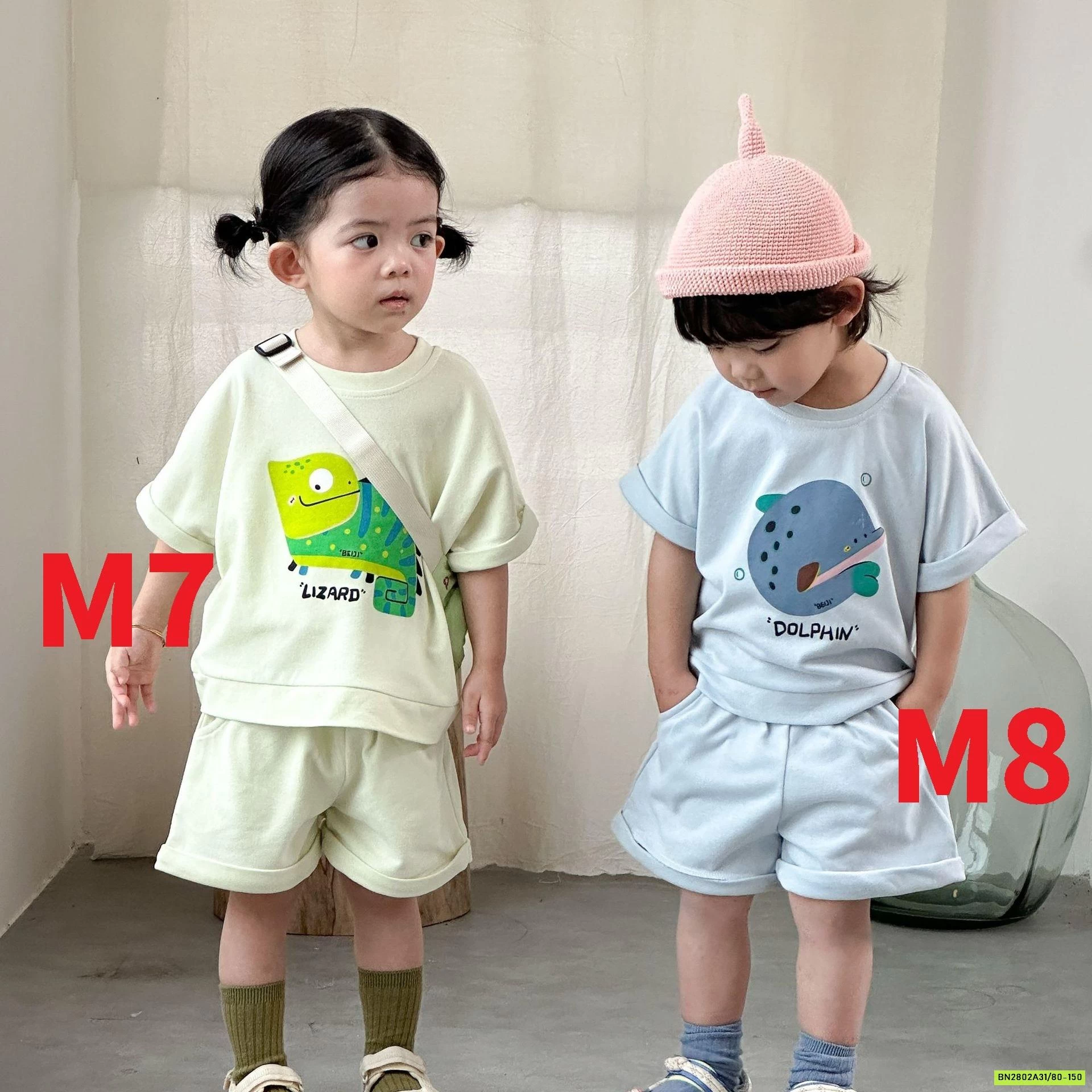 SÉT BỘ COTTON DỄ THƯƠNG