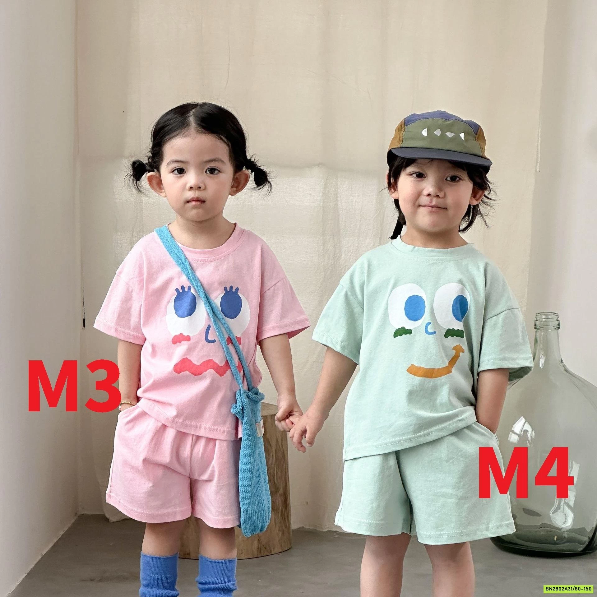 SÉT BỘ COTTON DỄ THƯƠNG