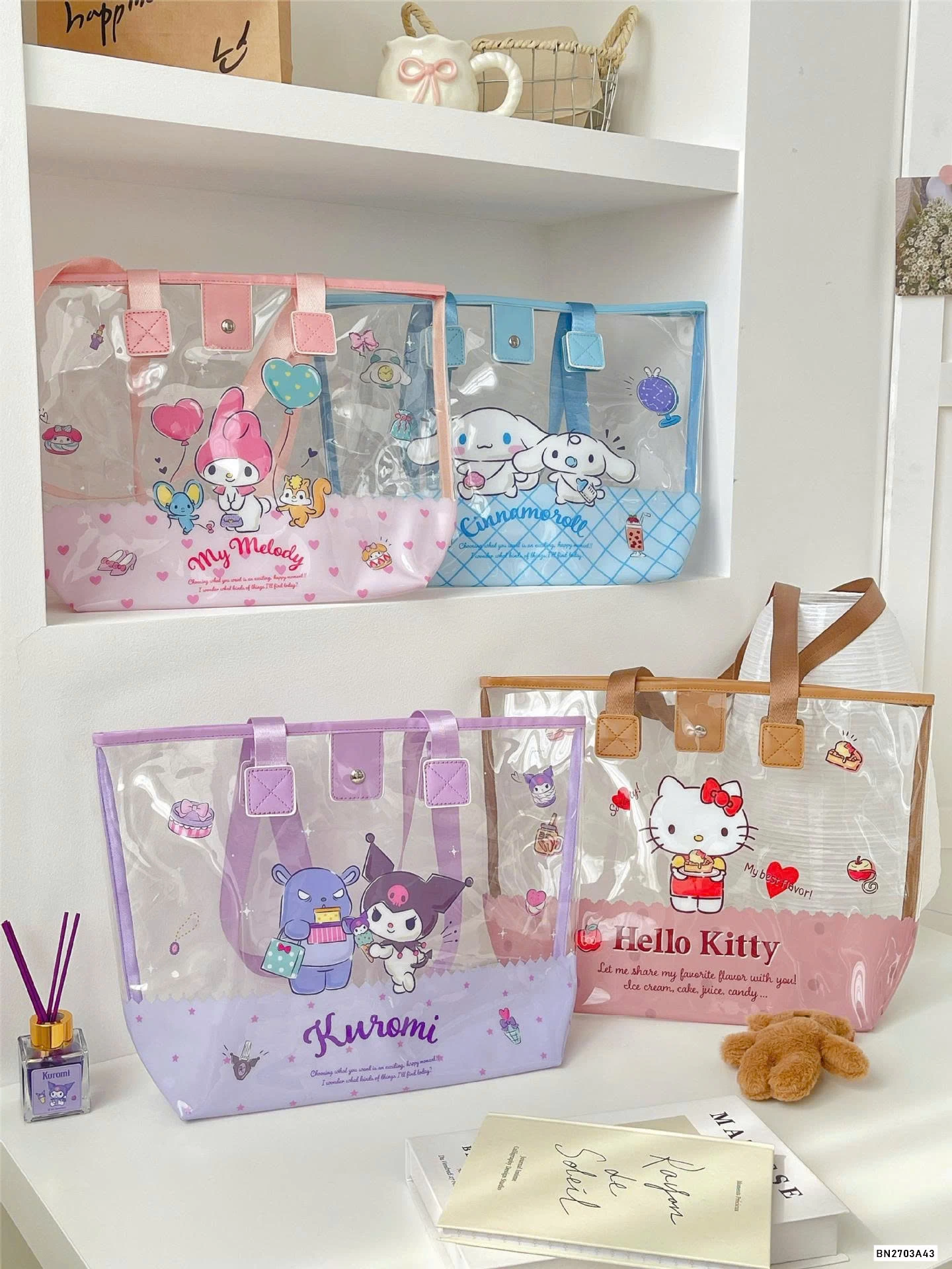 TÚI HỌC THÊM TRONG SUỐT