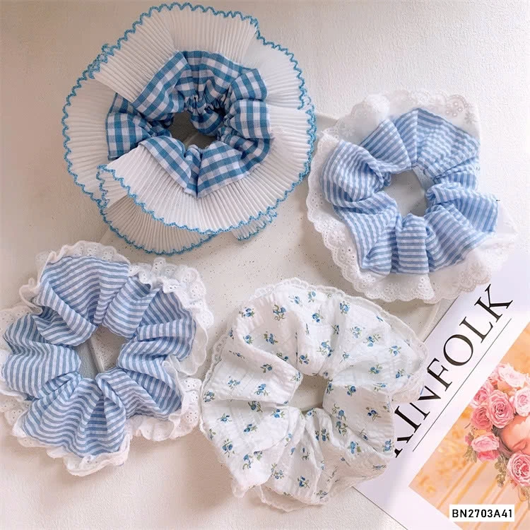 SÉT 4 BUỘC TÓC XANH NÀNG THER