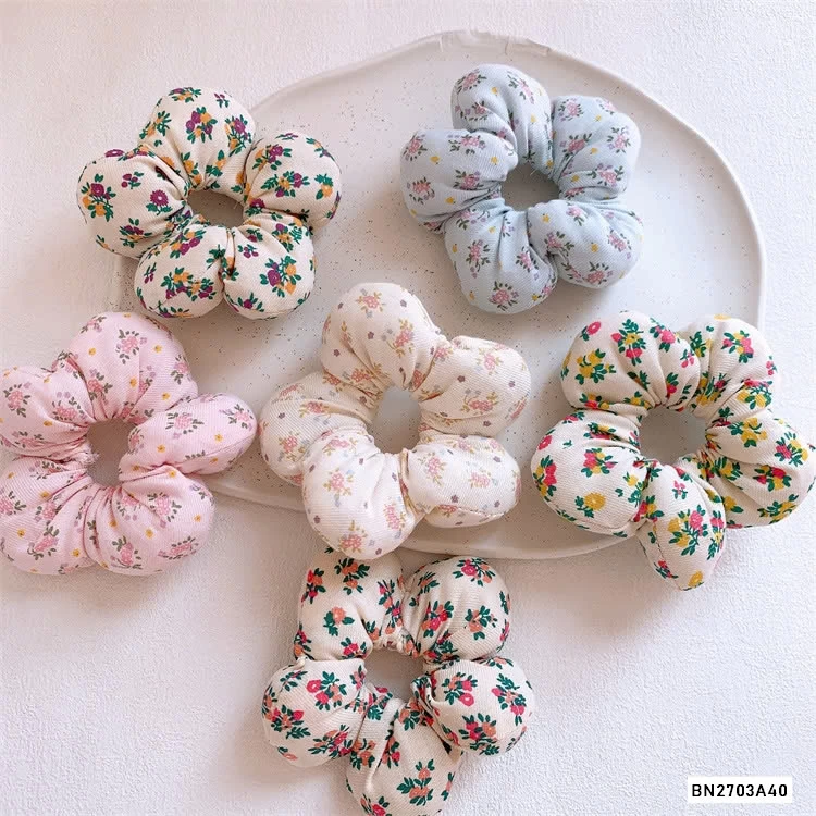 SÉT 3 BUỘC TÓC HOA