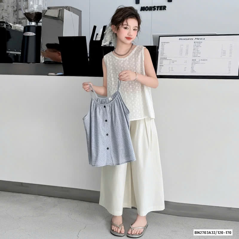 SÉT ÁO 2 DÂY MIX QUẦN SUÔNG SZ ĐẠI