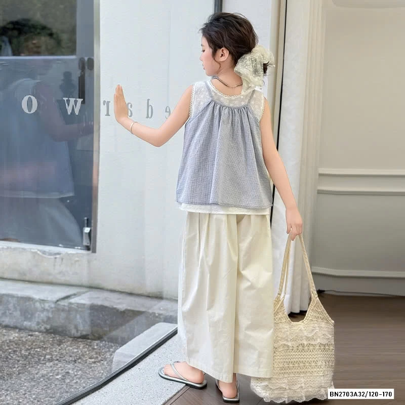 SÉT ÁO 2 DÂY MIX QUẦN SUÔNG SZ ĐẠI