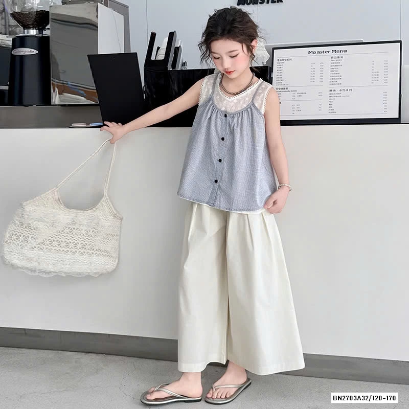 SÉT ÁO 2 DÂY MIX QUẦN SUÔNG SZ ĐẠI