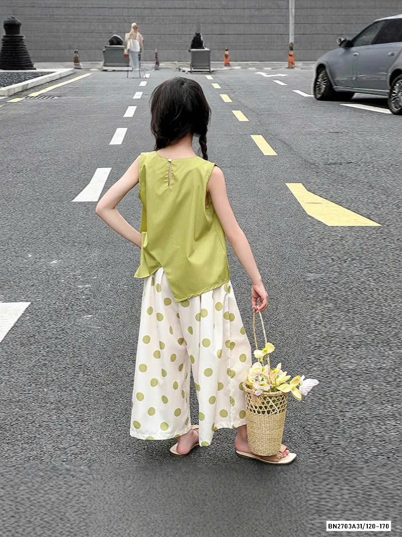 SÉT SUÔNG CHẤM BI XANH SZ ĐẠI