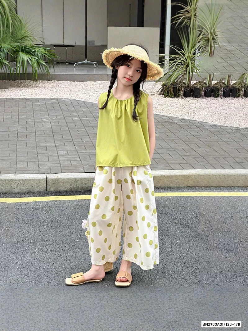 SÉT SUÔNG CHẤM BI XANH SZ ĐẠI