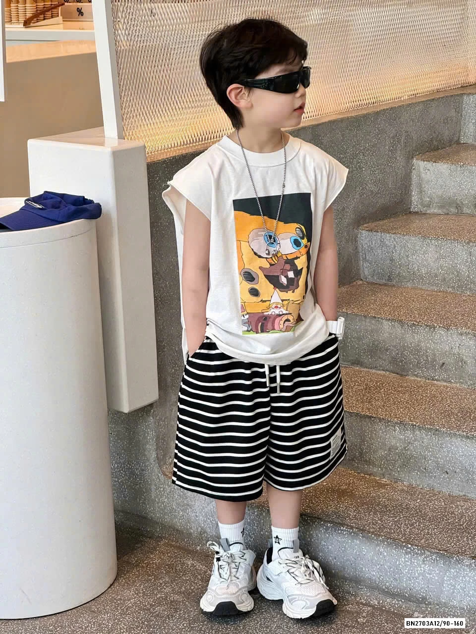 TANKTOP MIX SHORT KẺ