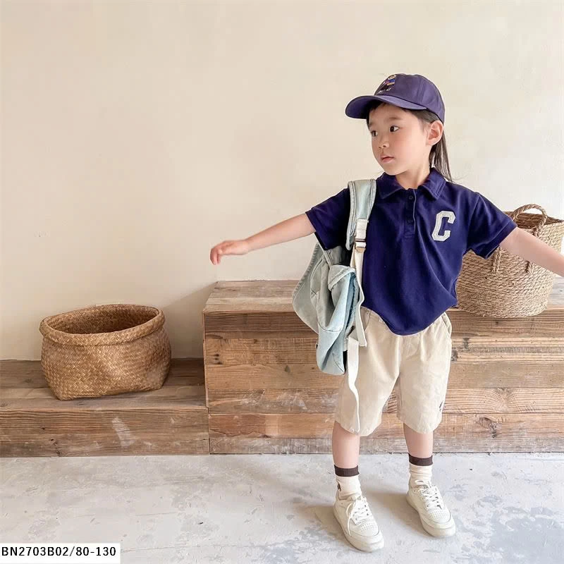 ÁO POLO CHỮ CÁI ADBABY