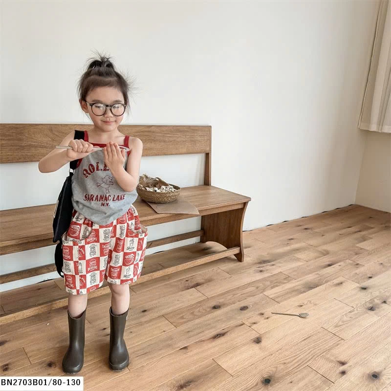 SHORT THÔ FAST FOOD ADBABY