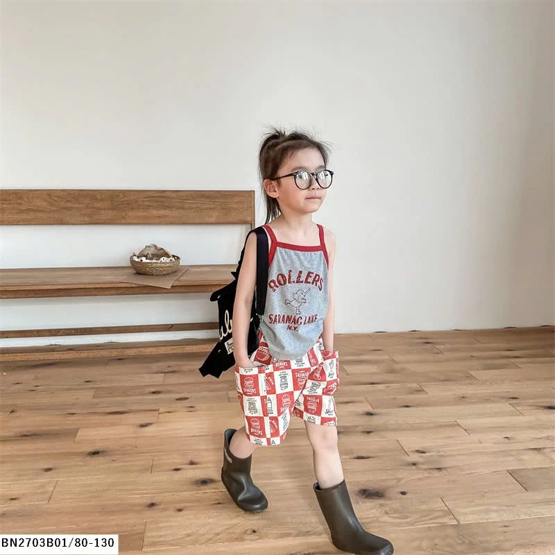 SHORT THÔ FAST FOOD ADBABY