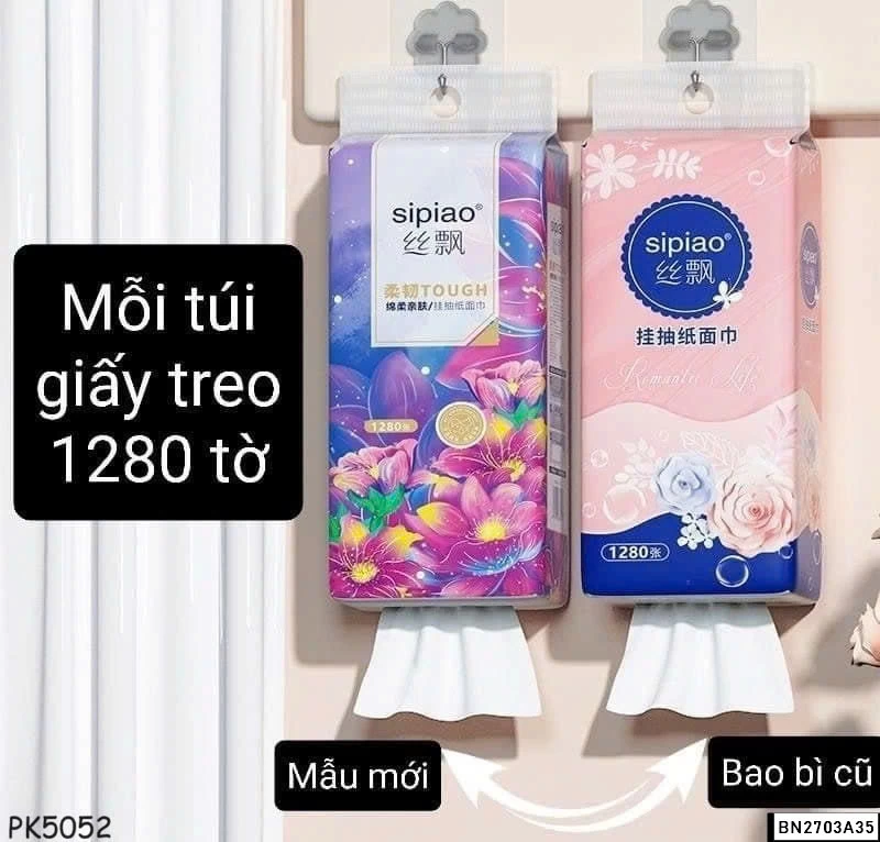 COMBO 4 TÚI GIẤY RÚT SIPIAO